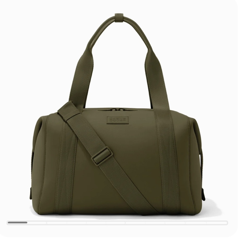 Dagne Dover large duffle bag - green